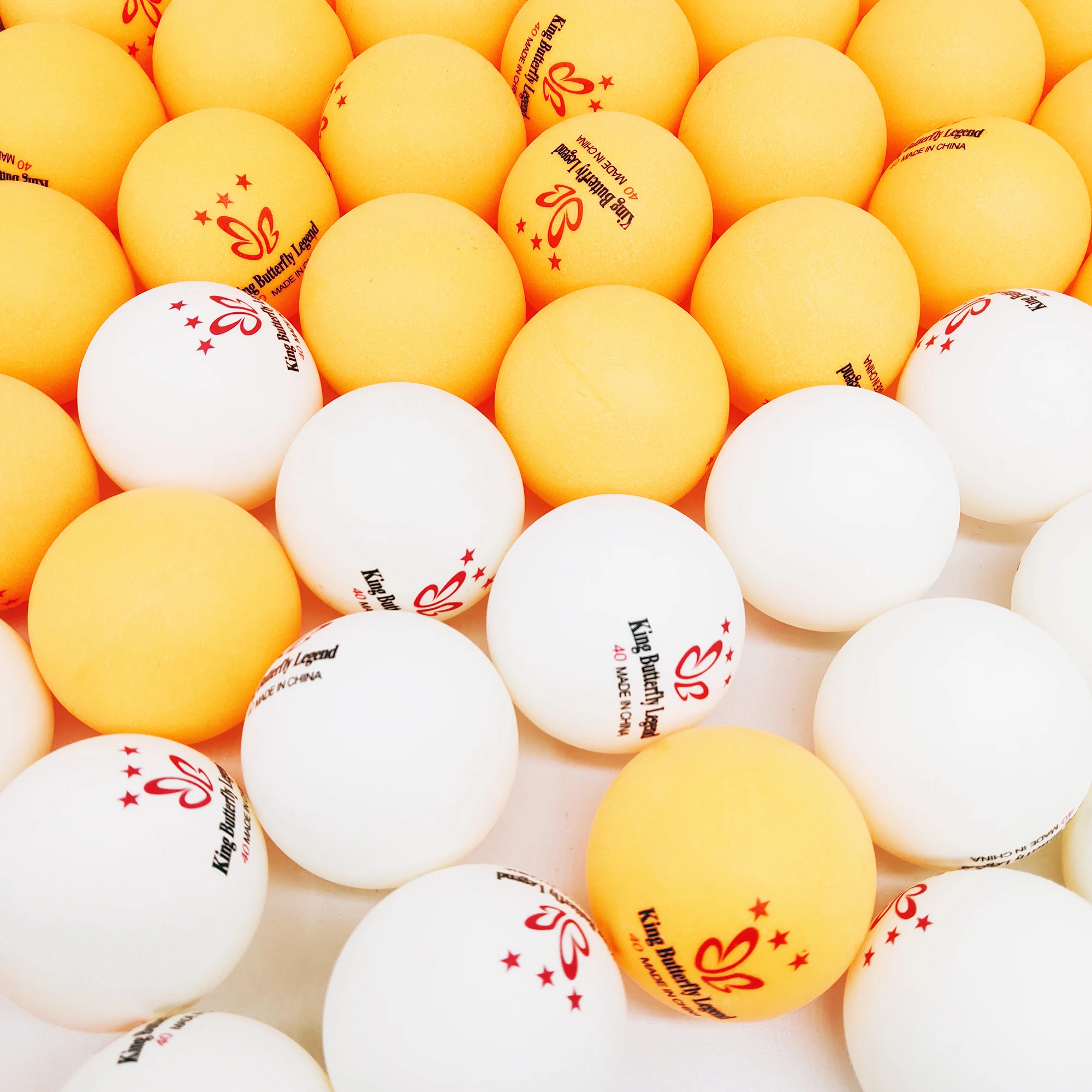Wholesale Tennis Table Ball New Material 40mm Seamless XUSHAOFA Brand Table Tennis Ball 3 Star Table Tennis