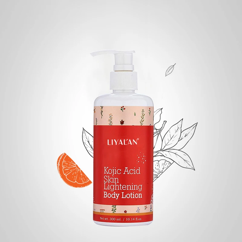 Oem Фирменная торговая марка, натуральное органическое очищение кожи тела, отбеливание, осветление тела, корейский лосьон с койевой кислотой