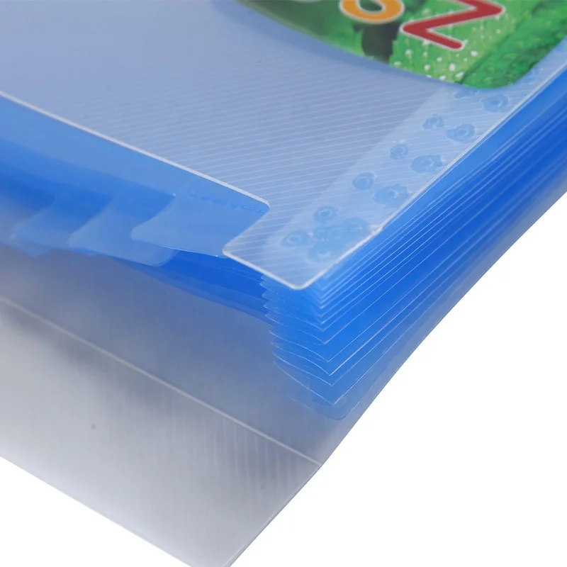 
Wallet Foldable Paper Expending A5 Plastic with Button Expanding File Folder 