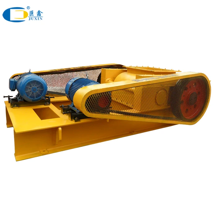 Двухзубчатая роликовая дробилка с двумя