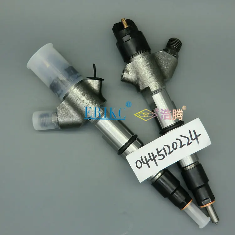 
ERIKC 612600080618 0445 120 224 diesel injector 0445120224 common rail auto injection 0 445 120 224 for Weichai 
