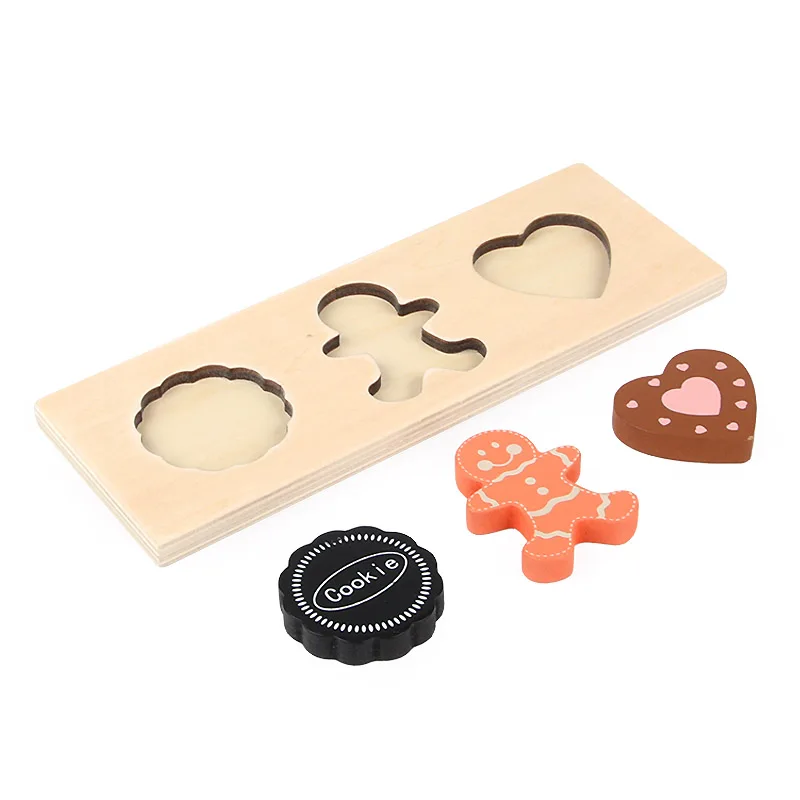 Pretend Play Preschool Factory Sale Children Lovely Wooden Kitchen Tiktok Set Toy High Quality Wood Flour