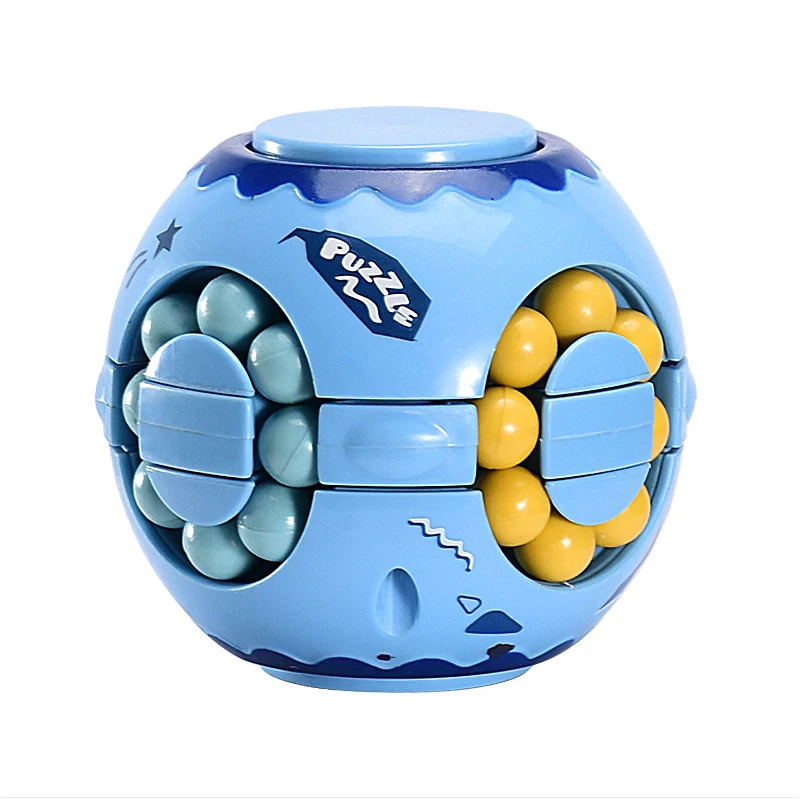 Customized Magic Rainbow Ball Gyroscope Toy Creative Magic Cube Little Magic Beans cube