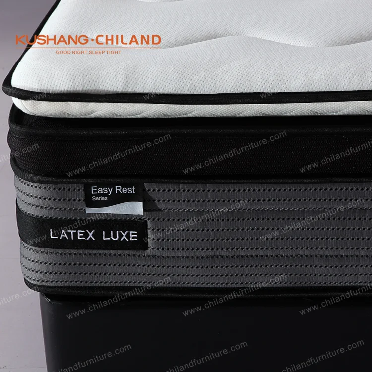 High quality mattress queen size king size compression pocket spring memory foam bed mattress is best for hotels