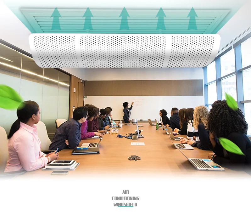 Affordable Cheap Customizable Patterns Anti-straight Blow Central Air Conditioner Windshield