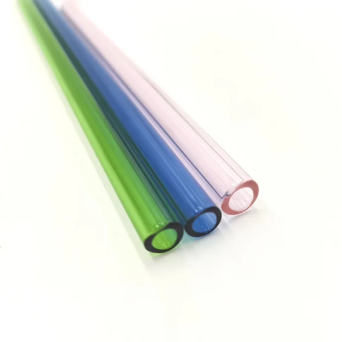 Colorful Customized Borosilicate Glass Rod Glass Tube OEM