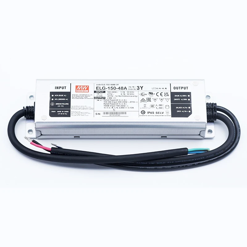 Linear lighting slim constant current led light drivers elg-150-36a elg-150-48a elg-200-36a power supply led street light parts