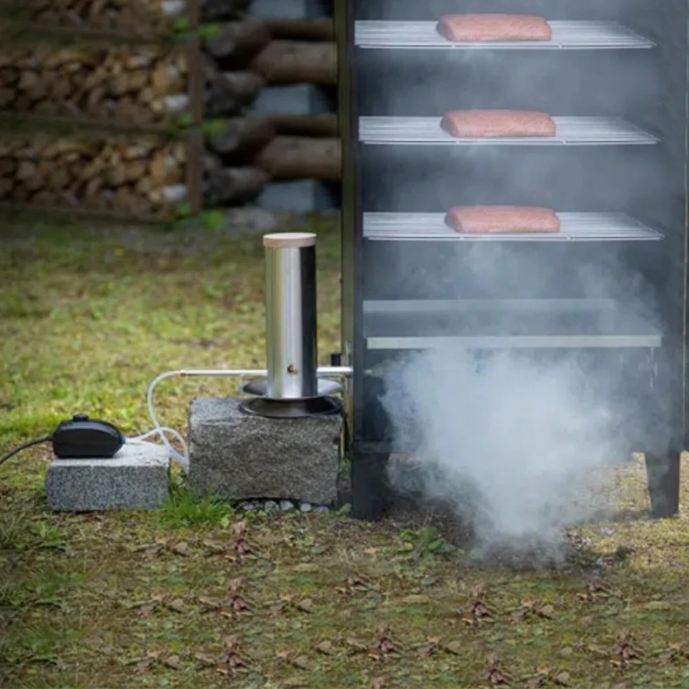 Cold Smoke Generator Stainless Steel Smoker Machine BBQ Smoker for smoking food and meat premium