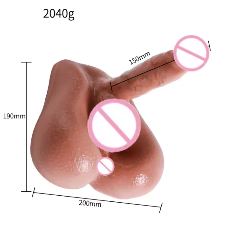 Realistic Male Torso Half Body Sex Doll Muscle Men Big Dildo Sex Toys For Women Masturbation dildo per donna