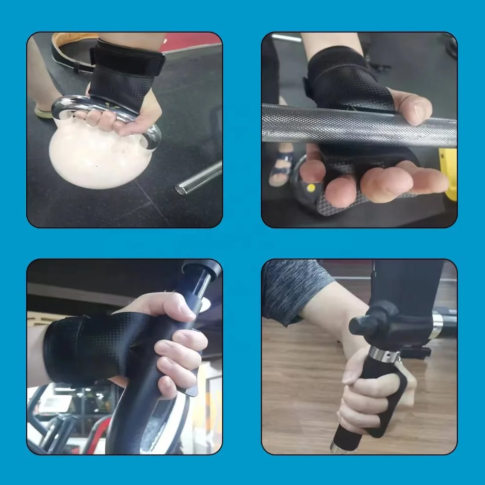 Carbon Hand Grip Leather Gymnastics