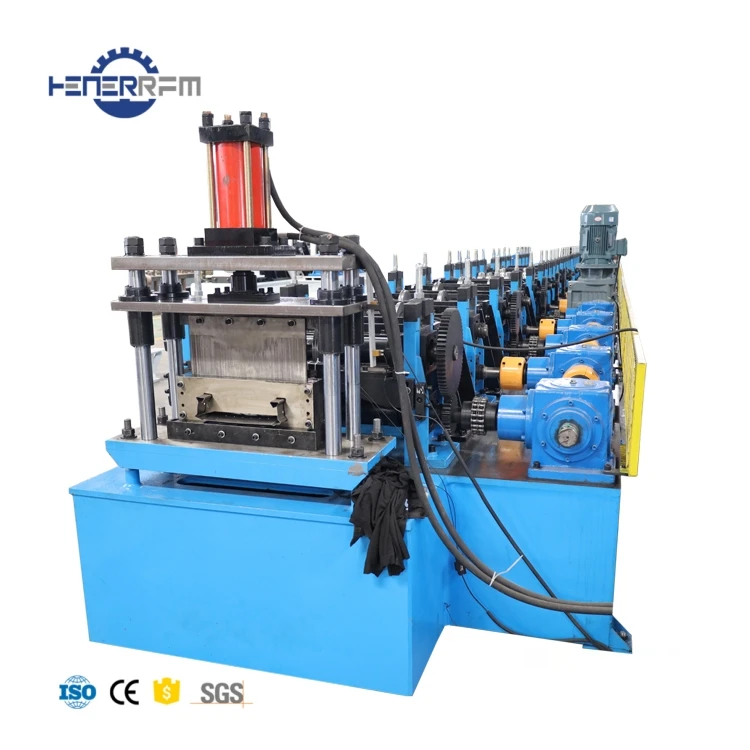 Full Automatic Galvanized Steel Safe Scaffolding Panel Roll Forming Machine For Construction