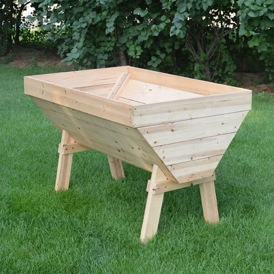 
48inch Raised Garden Planting Tables Elevated Trough Container Planters 