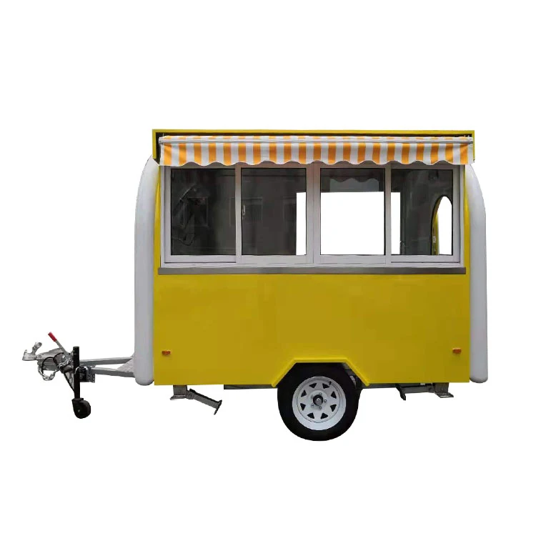 New Listing High Quality Multifunctional FRP One-Year Warranty Mobile Catering Trailer Food Truck for All Kinds of Food Catering