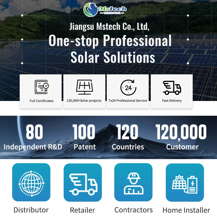 MSPV Solar Energy Storage System 15kva 4000w 5000w Hybrid All In One Solar Panels System Complete Kit Home Use Roof Mounting