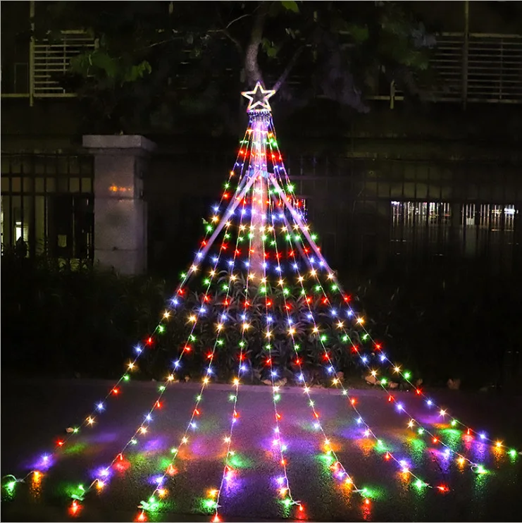 Horse Racing & color mixing effect LED Colorful Christmas Tree light string