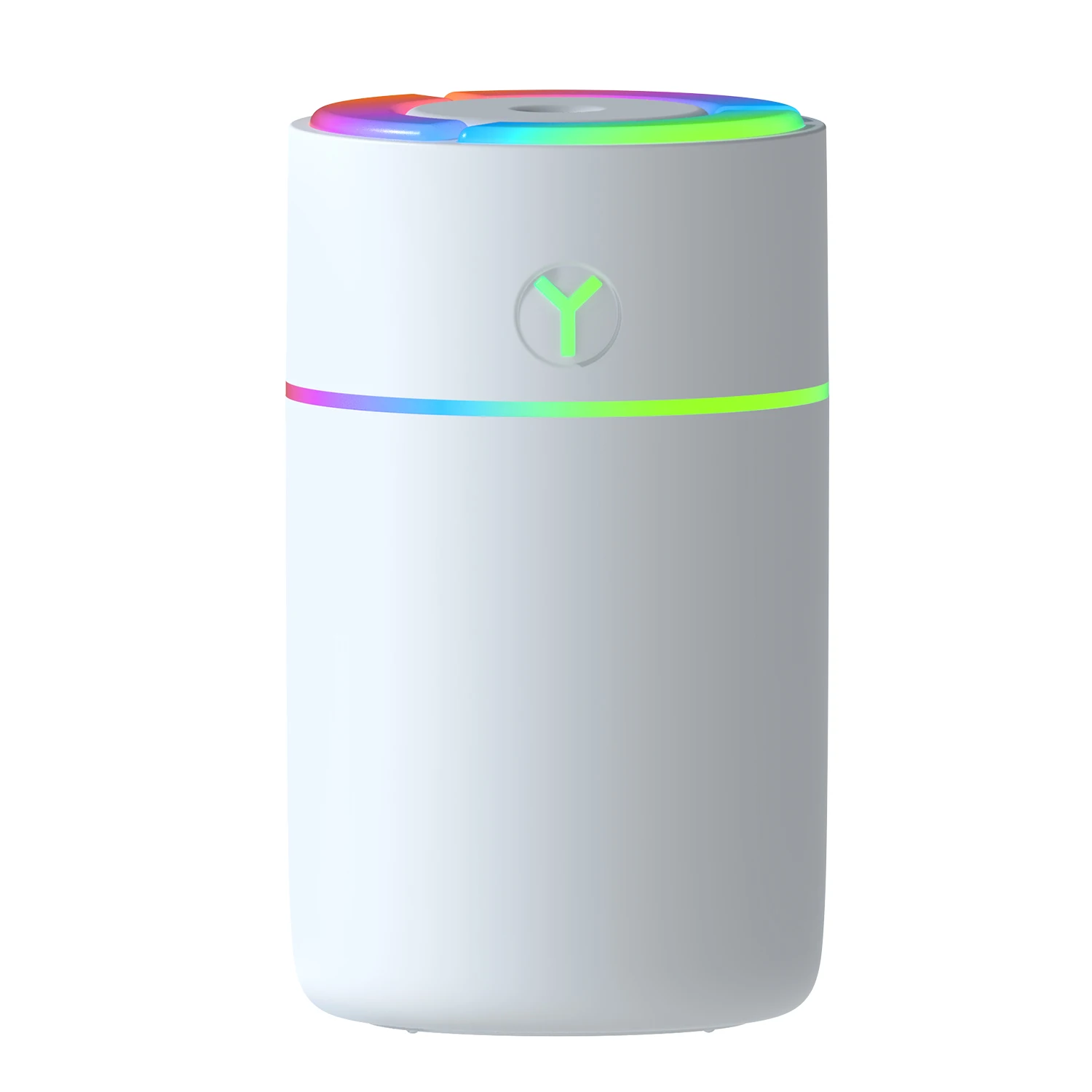 Desktop Cute Ambient Light Rechargeable 230Ml  Mini Air Humidifier Essential Oil Diffuser USB Sprayer with LED Light