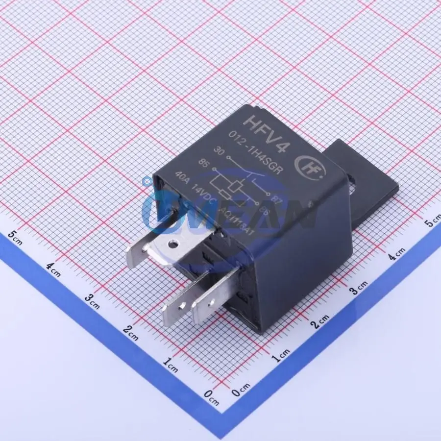 HFV4/012-1H4SGR Plugin,26.2x26.2mm  Automotive Relays ROHS
