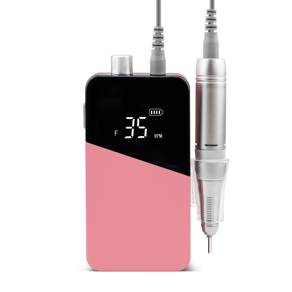 
Gradient Color 35000rpm Cordless Portable Electric Nail Drill Machine Rechargeable e file Nail drill Manicure Pedicure Set 