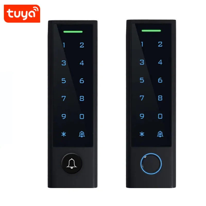IP66 12V-18V Outdoor Waterproof Tuya app Keyboard for access control with doorbell