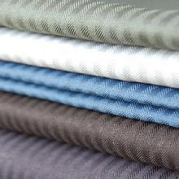 100% cotton hotel satin stripe bedding fabric satin stripe fabric white stripe bed sheet fabric JC60*40 173*120 98'