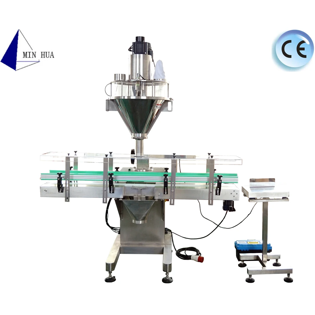 Hot Selling GMP Citric Acid auger dosing Powder Filling Machine