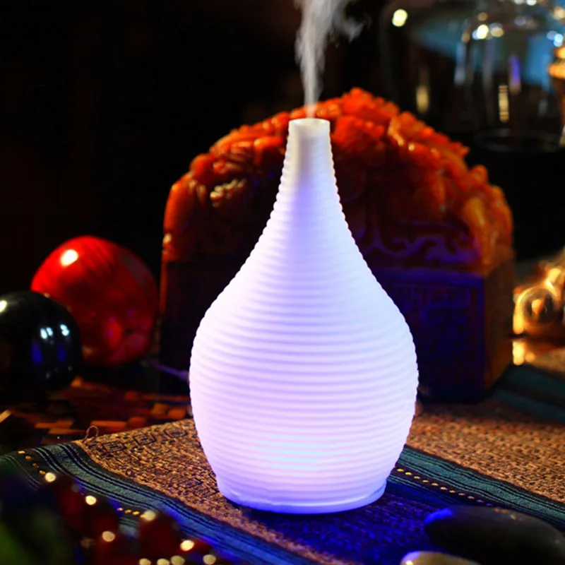 2022 Factory Direct Bottom Switch RGB Glass Air  Aroma Diffuser For Bedroom Living Room