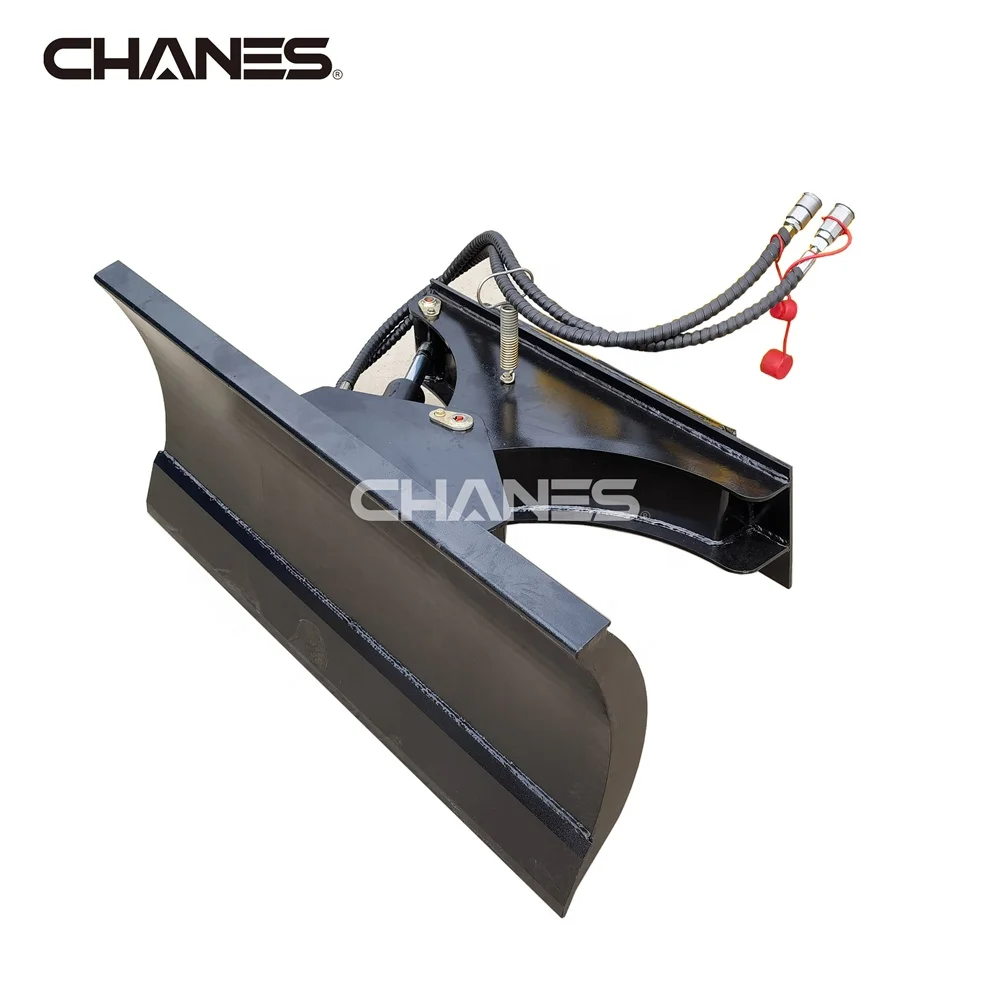 diesel  mini  skid loader farm use wheel tractor dozer blade mini skid steer tracked  Angle Blade attachment