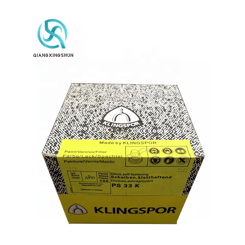 Золотая бумага желтая Автомобильная наждачная klingspor шлифовальный диск для