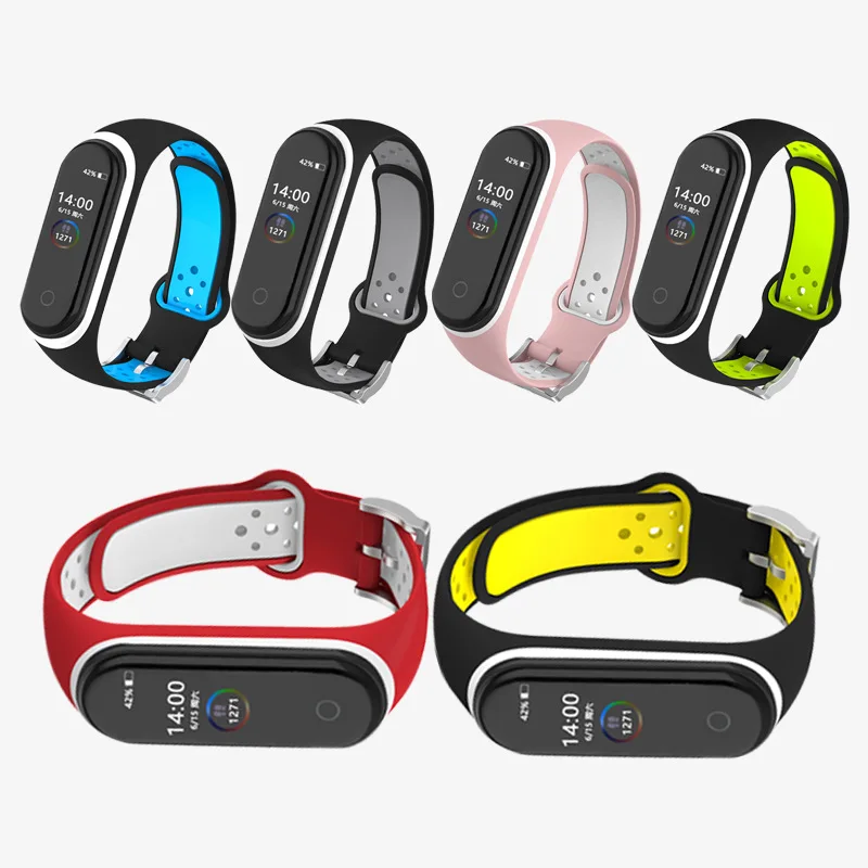 
Replacement Smart Bracelet Band Silicone Wrist Strap For New Xiaomi Mi Band 3 4 