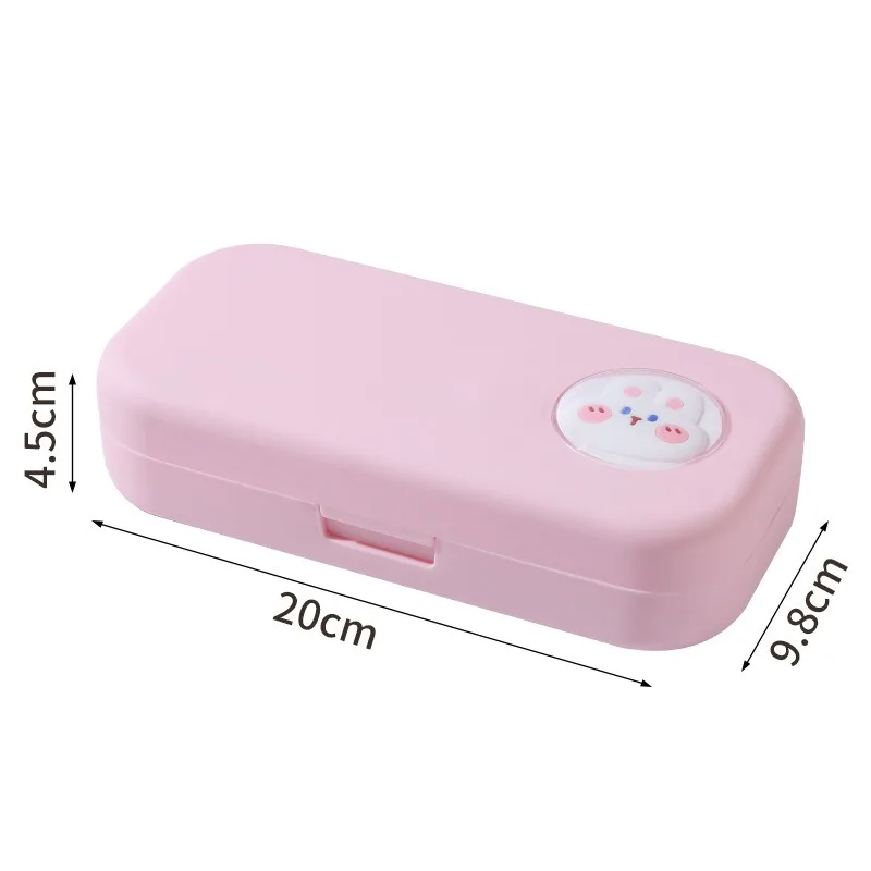 Large Capacity Stationery Box Boys Primary School Gift Pencil Case DIY Pencil Bag Women Good Quality Multi-function Pencil Case