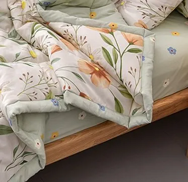 New Arrival Multisize Double Quilted Air Conditioning Cool Summer Quilt Blanket Comforter