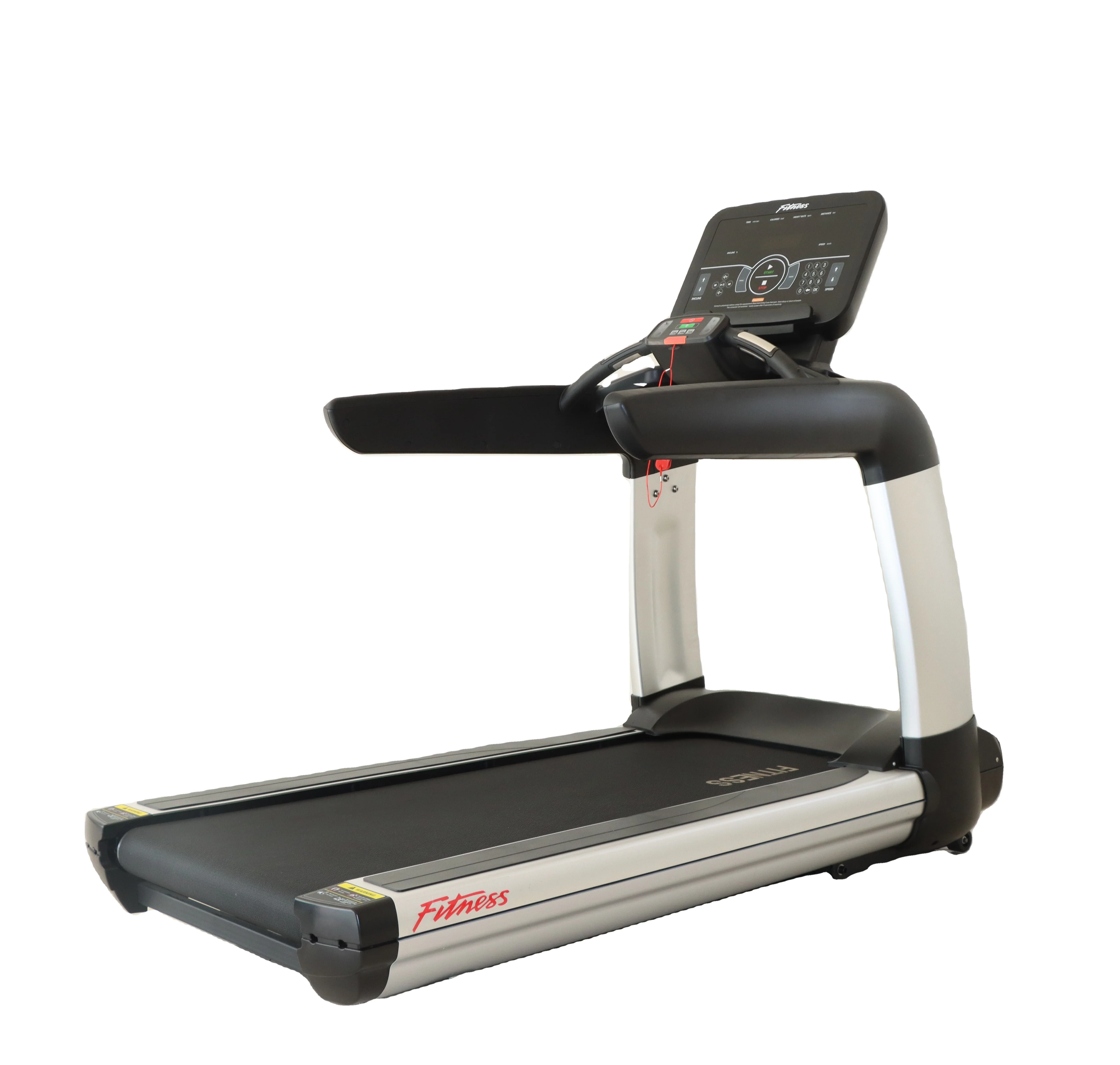 commercial motor treadmill with tv gym exercise running machine