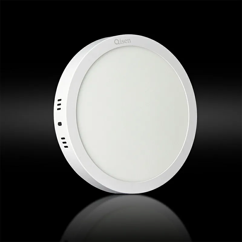 3w 6w 9w 12w 15w 18w 24w Redonda Cuadrado Panel De Luz Led Montado En Superficie Panel Light For Commercial Lighting