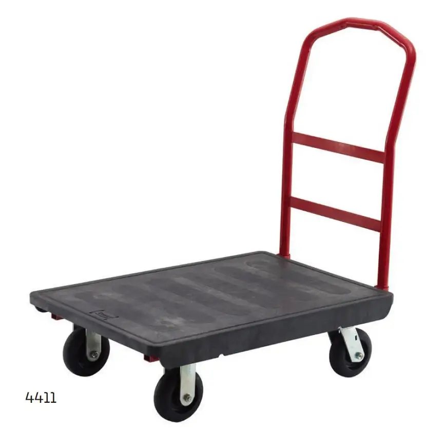 Platform Mini Hand Trolley  hand truck trolley cart with folding handle Trust 4411