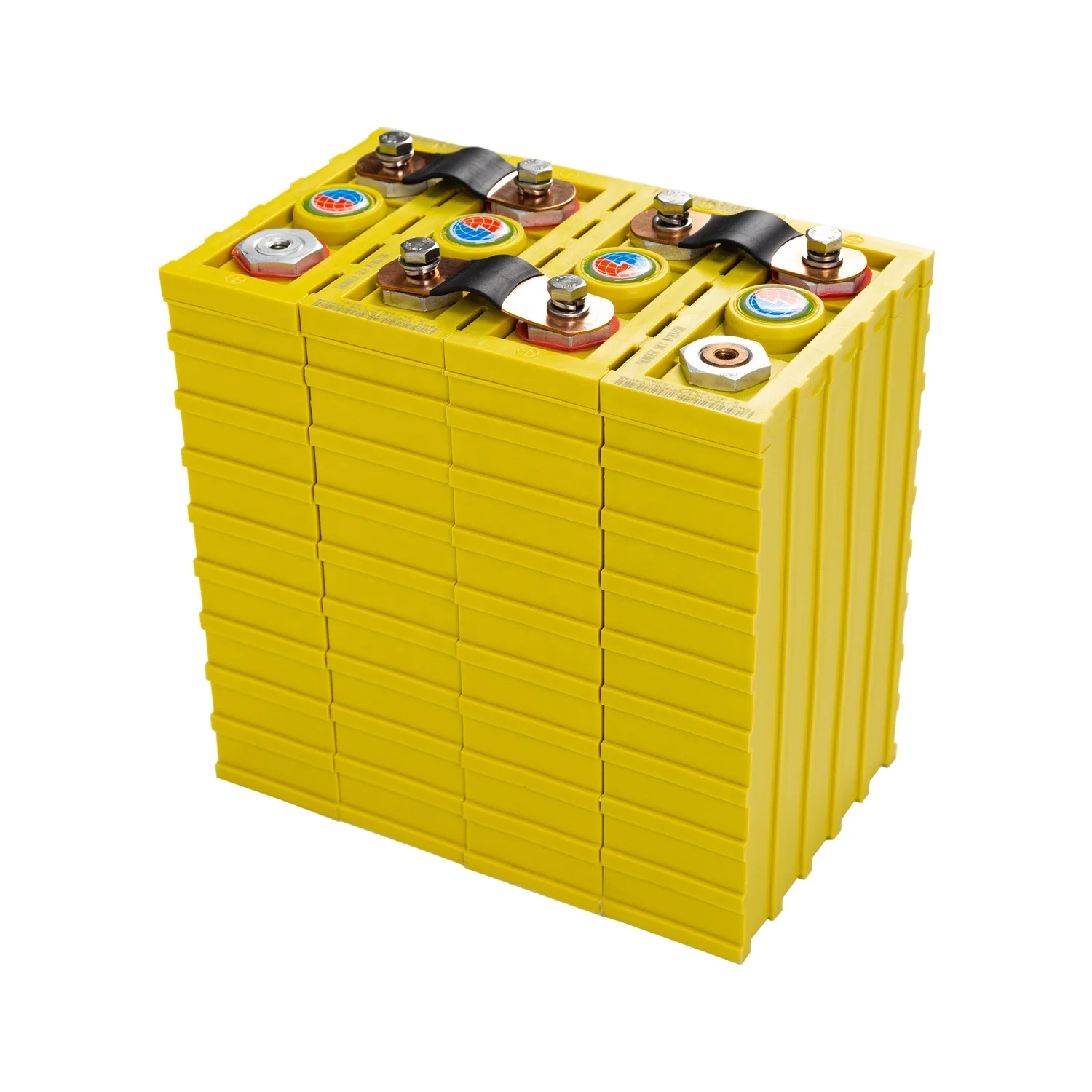 High Quality Lithium Battery 40AH Lifepo4 Batterie Winston Yellow Shell Solar Battery Storage