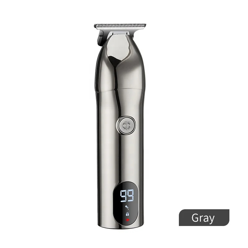 2022 lcd USB charging cheapest electrical zero gapped trimmer hair professional hair clipper for men