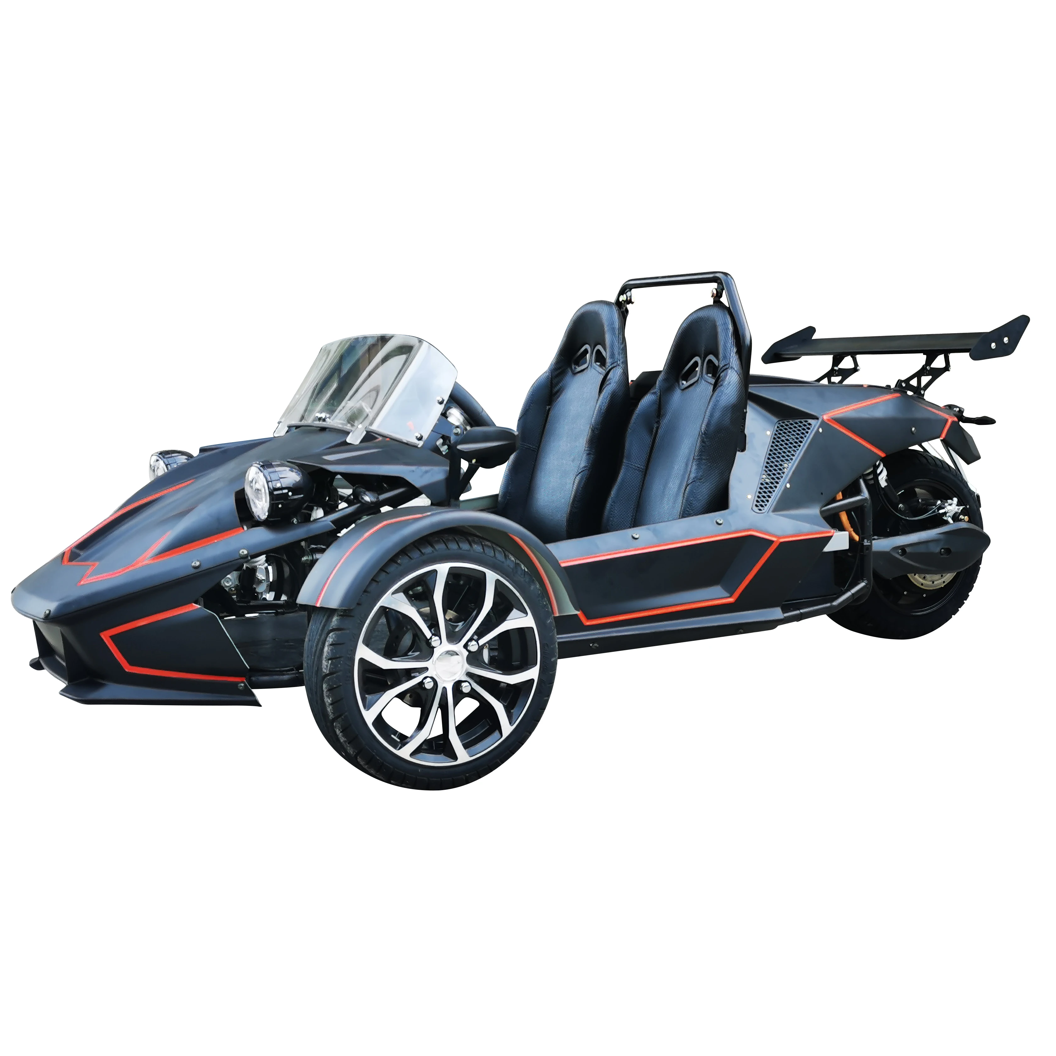 Direct Factory Sale 72V 80AH 120AH 150AH 3-Wheel ZTR Electric Trike RC Drift New Cars China UTV with 2 Seats