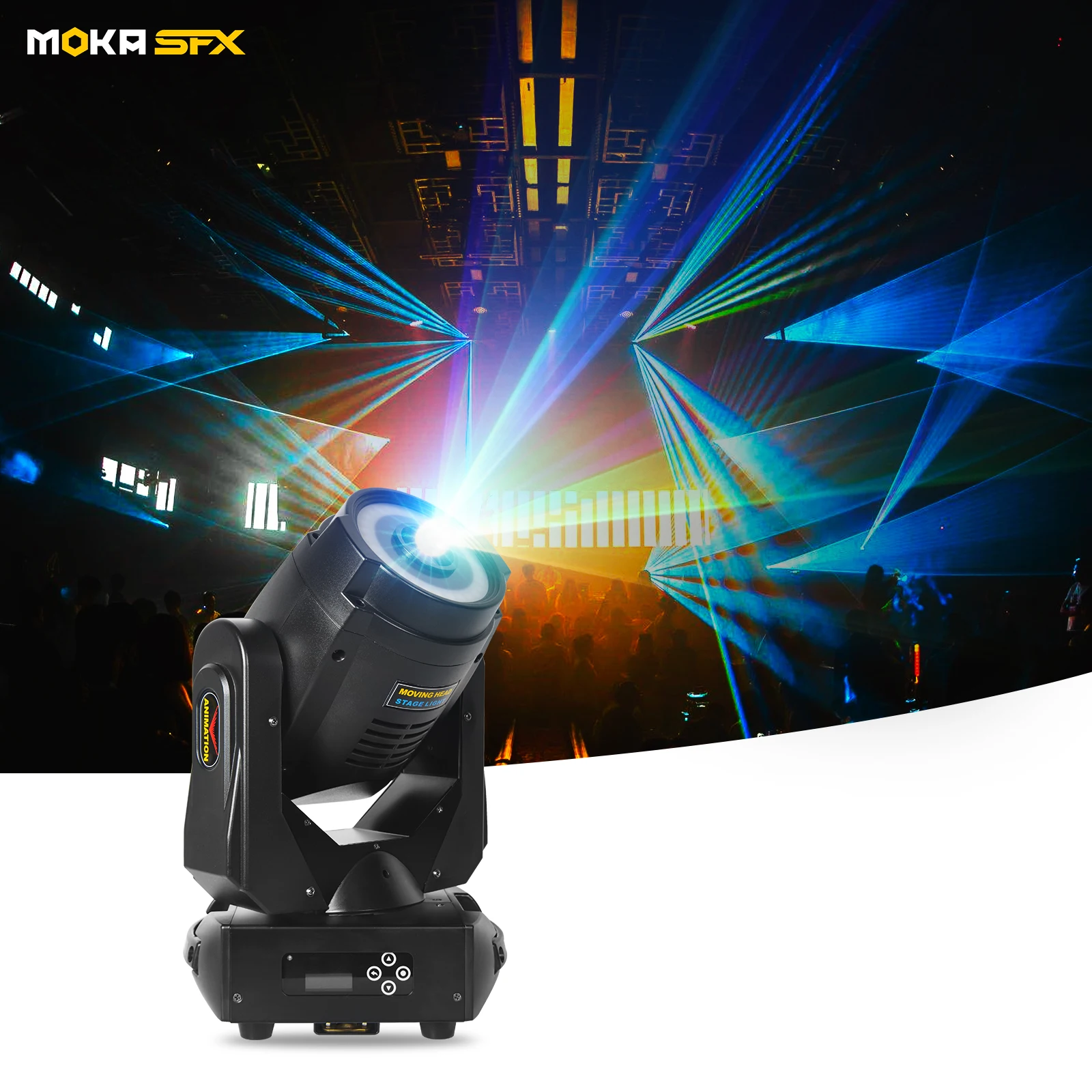 Moka sfx 2W 3W Laser Rgb Party Lamp Disco Of Stage Lighting Light Lazr Lights with At A Color Led Show Fixture Lazr Lights