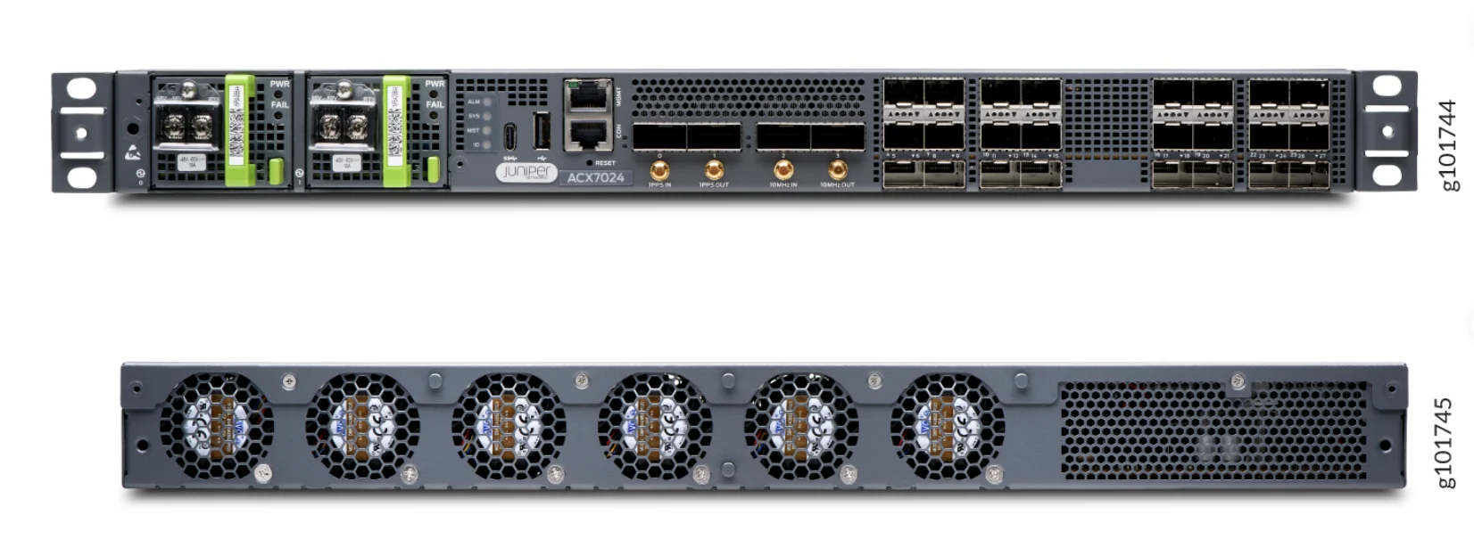 2024 ACX7024-DC-1PSU POE Stackable SNMP QoS Functionality juniper router  with 1-Year Warranty