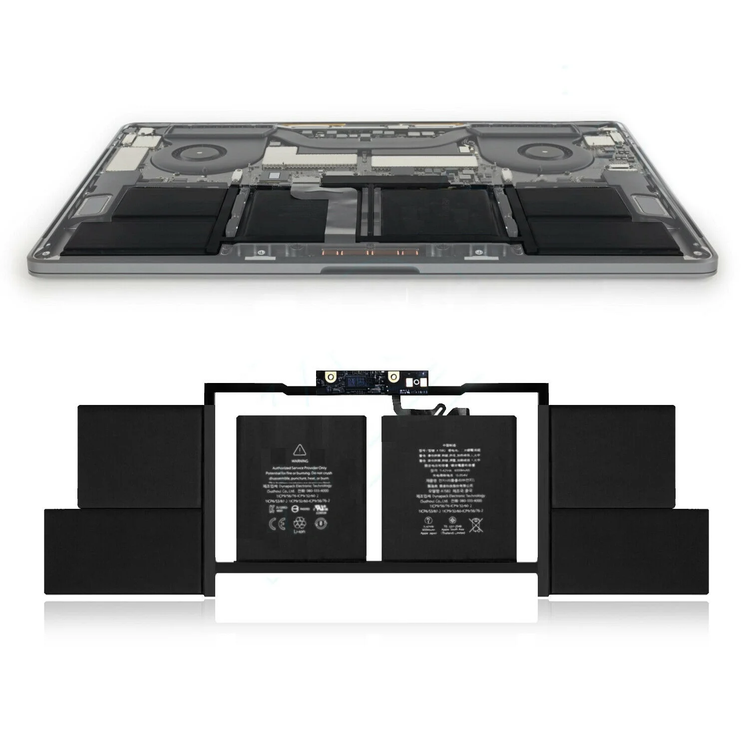 Replacement macbook pro 2017 battery  A1820 for 15' A1707  2016 2017