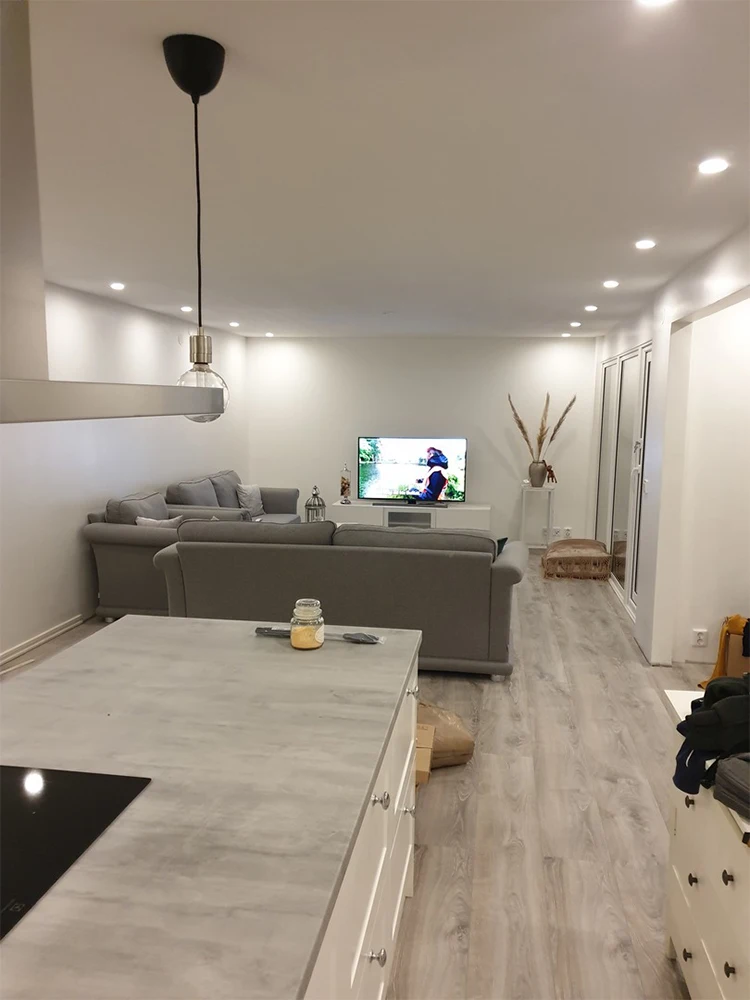 Luminans Super Bright fire rated listed Recessed Round LED Ceiling Lamp AC 220V-240V Indoor Lighting led downlight for Housing