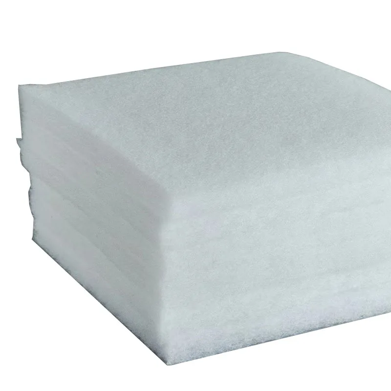 Wholesale non-woven fabric filter cotton washable synthetic fiber G4 polyester fiber Filter Media Roll