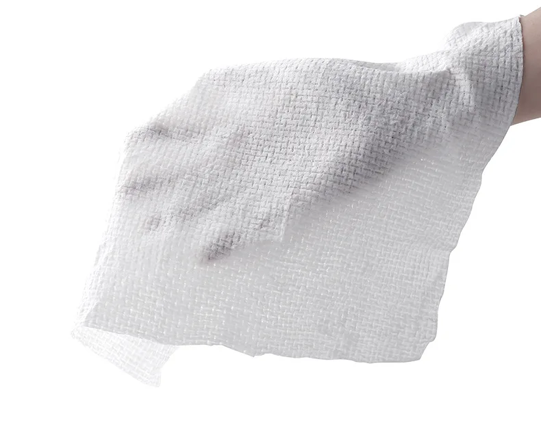 custom compressed magic face coin tissue towel