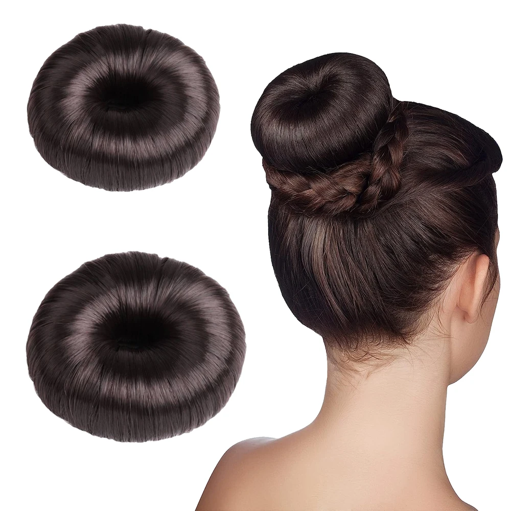 Wholesale Fashion Donut Hair Accessories  Lazy Hair Donut Wig Accessories