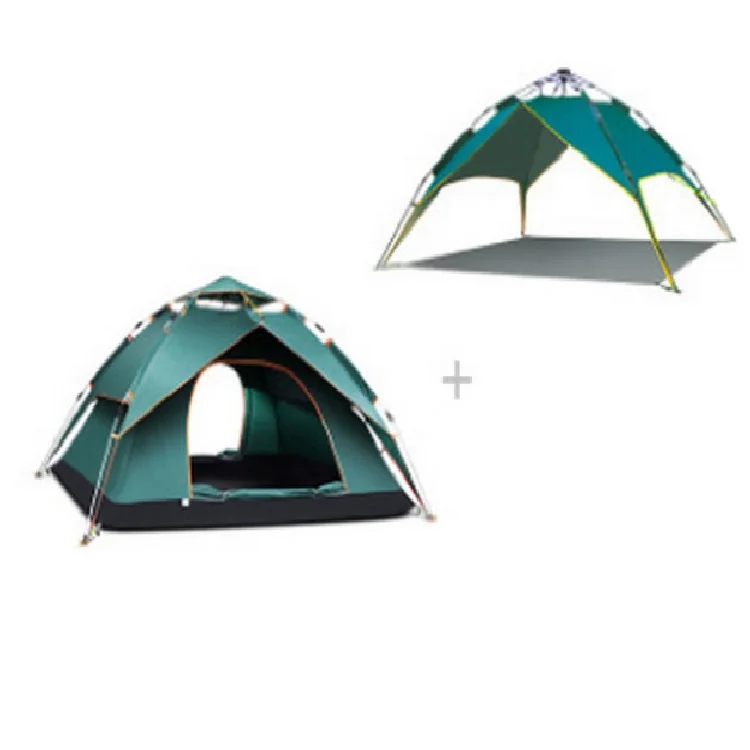 Highty Quality Suppliers Oxford Outdoor Waterproof Camping Tents For 3-4 Person Used Camping Tent