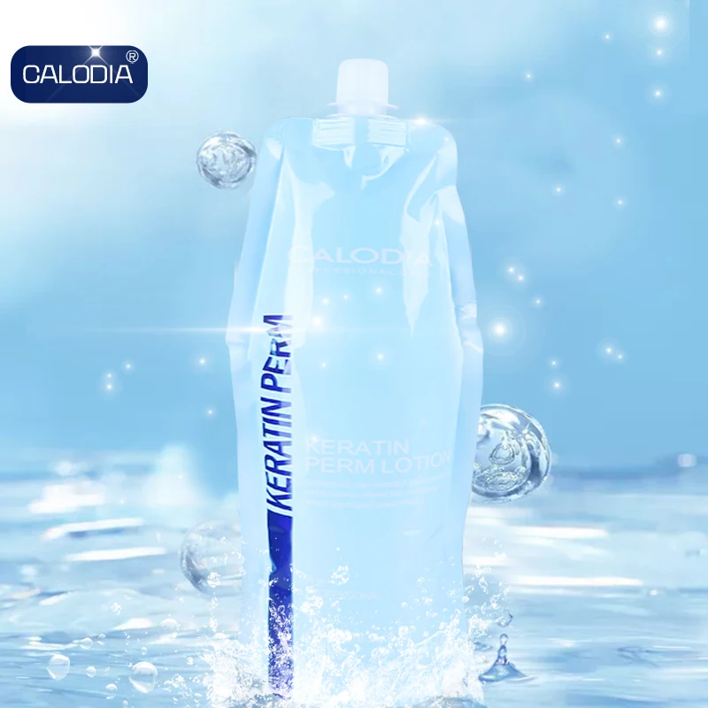 Calodia Most Effective  Keratin Perm 3 in 1 Hair Treatment 1000ML Professional Grade Salon Results