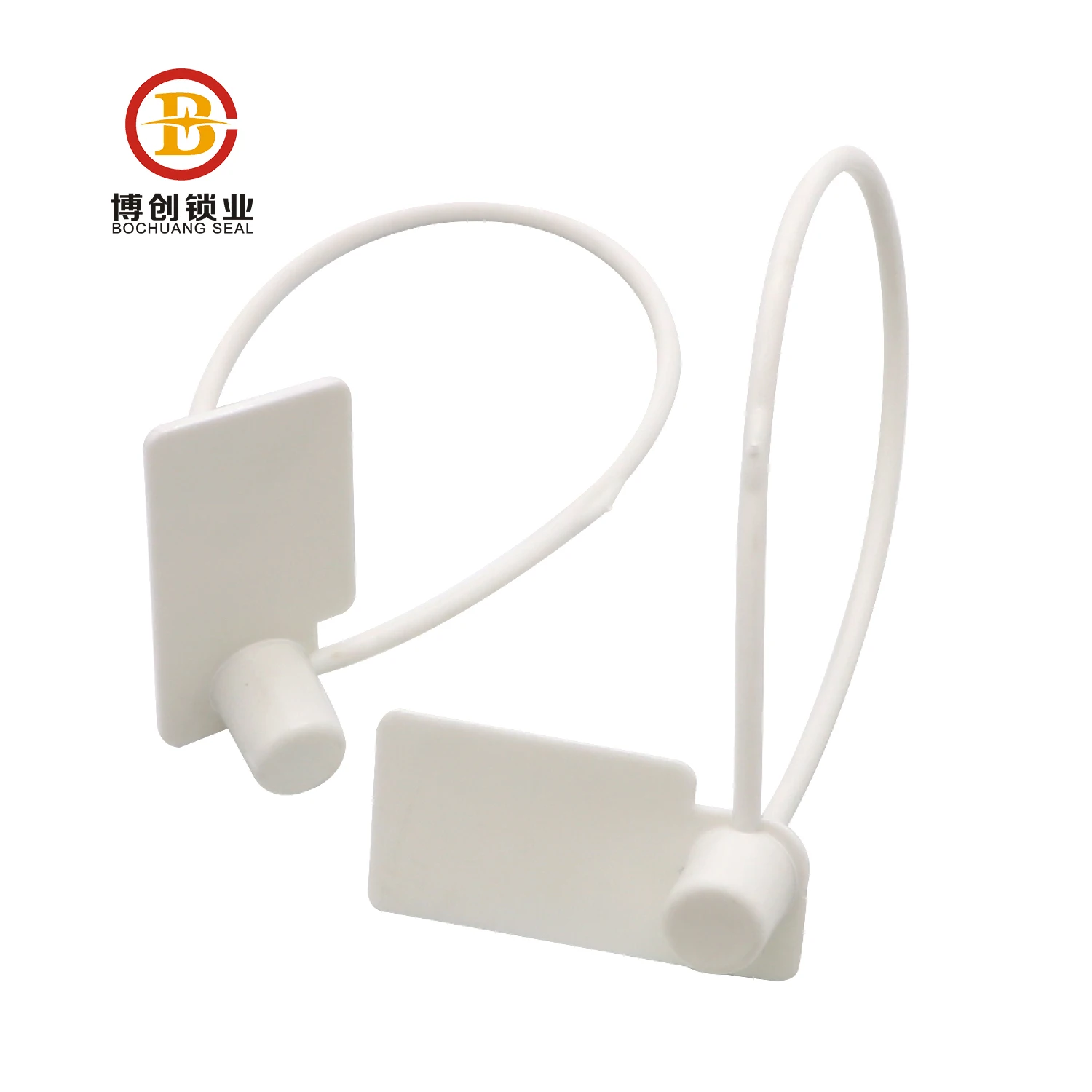 BCP605 safety seal shrink wrapper plastic repeat plastic security seal tag