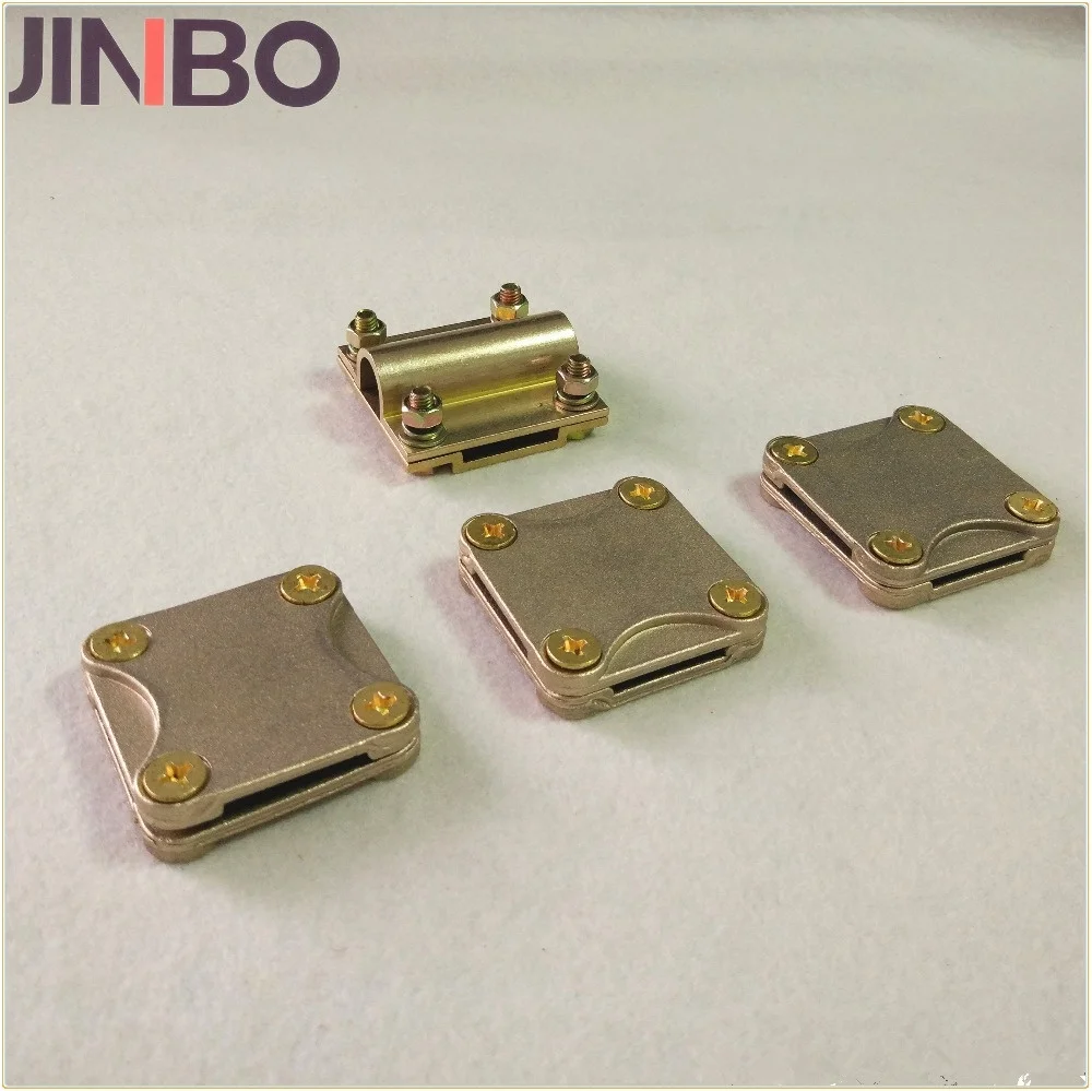 Square Tape Clamp 25x3mm Flat System Copper