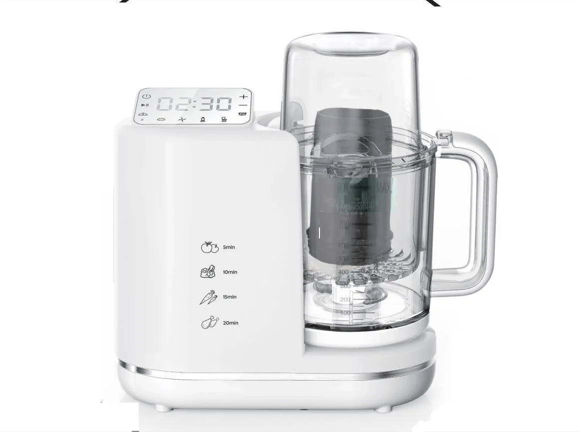 OONEW 4 in 1 multifunctional portable intelligent infant baby food processor maker blender steamer