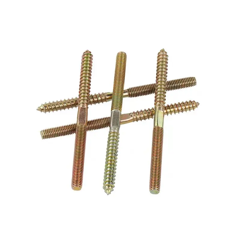 Double-Head Teeth Self-Attacking Screws for Furniture Sofa Stairs-M4M5M6M8M10 Sizes Available